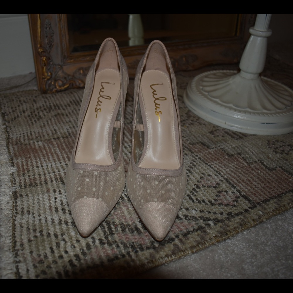 Lulu’s Nude High Heels